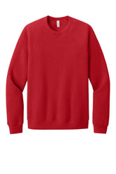 BELLA+CANVAS® Unisex Sponge Fleece Raglan Sweatshirt - Red - 2XL